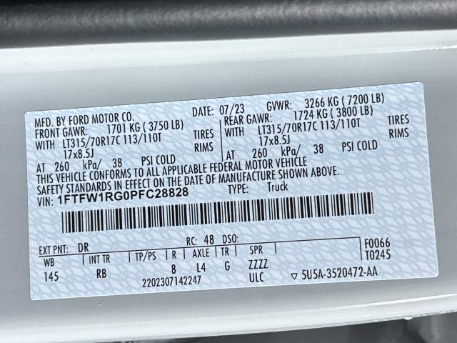 Certified 2023 Ford F150 Raptor w/ Raptor Carbon Fiber Package image 15