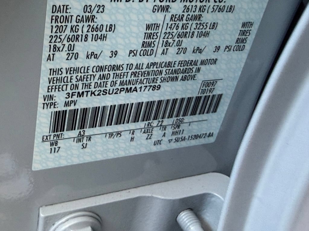 Certified 2023 Ford Mustang Mach-E California Route 1 AWD/4WD image 43