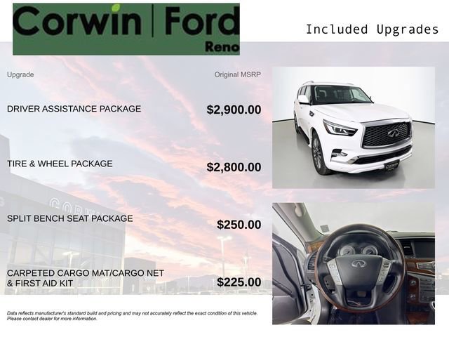 Used 2018 INFINITI QX80 2WD w/ Driver Assistance Package image 10