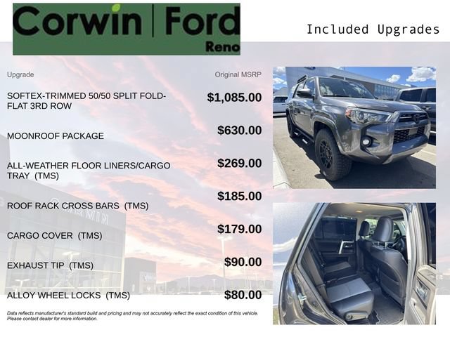 Used 2022 Toyota 4Runner SR5 Premium w/ Moonroof Package AWD/4WD image 3