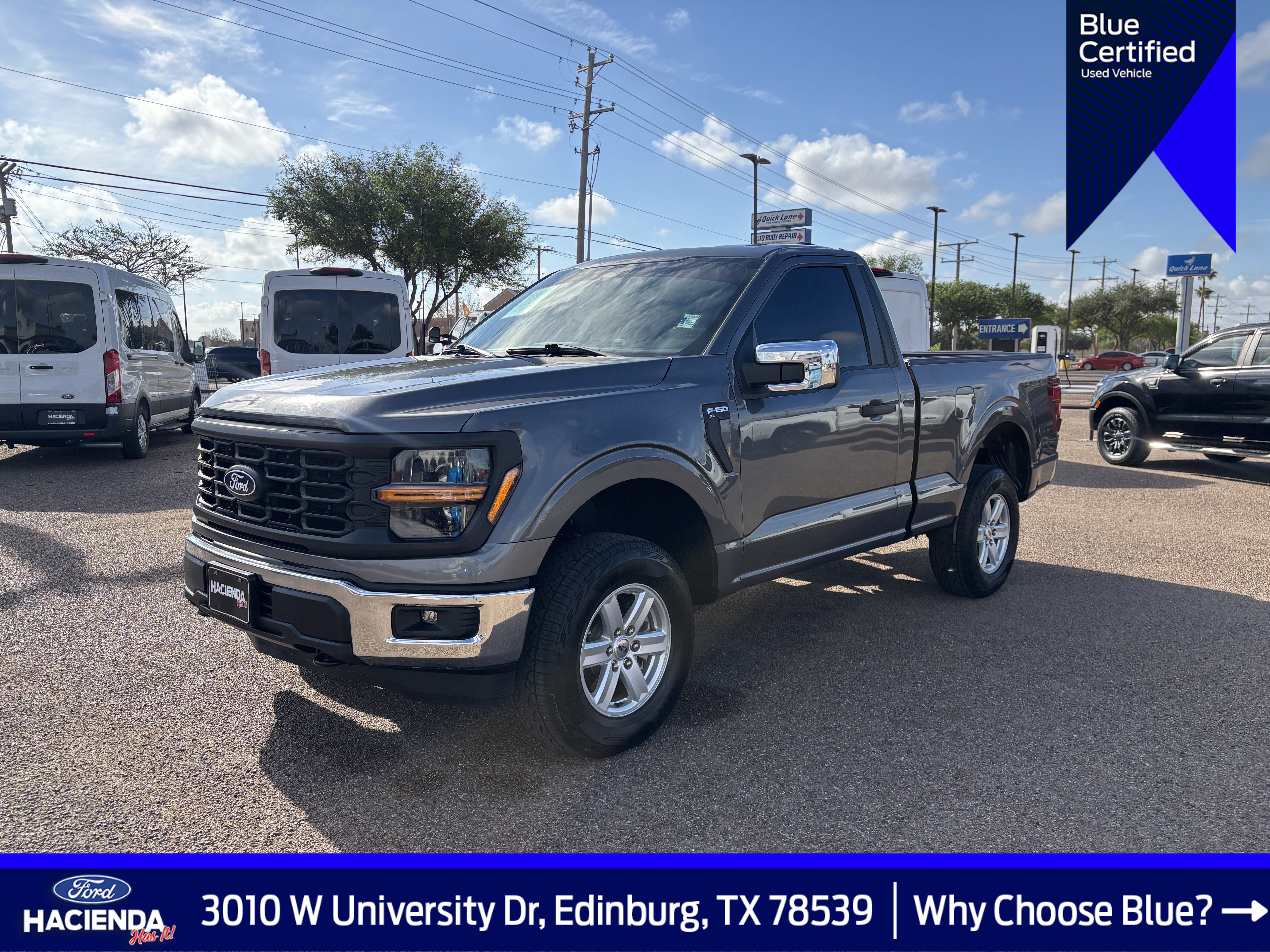 Certified 2025 Ford F150 XL w/ Equipment Group 103A High
