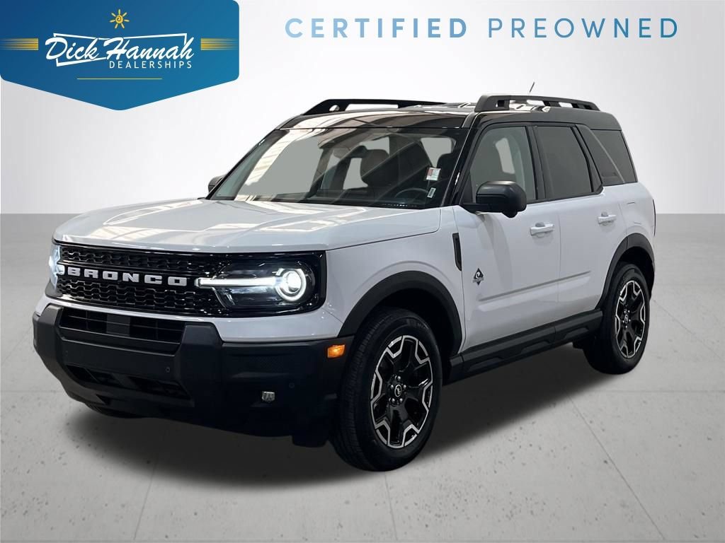 Certified 2025 Ford Bronco Sport Outer Banks w/ Outer Banks Tech Package+