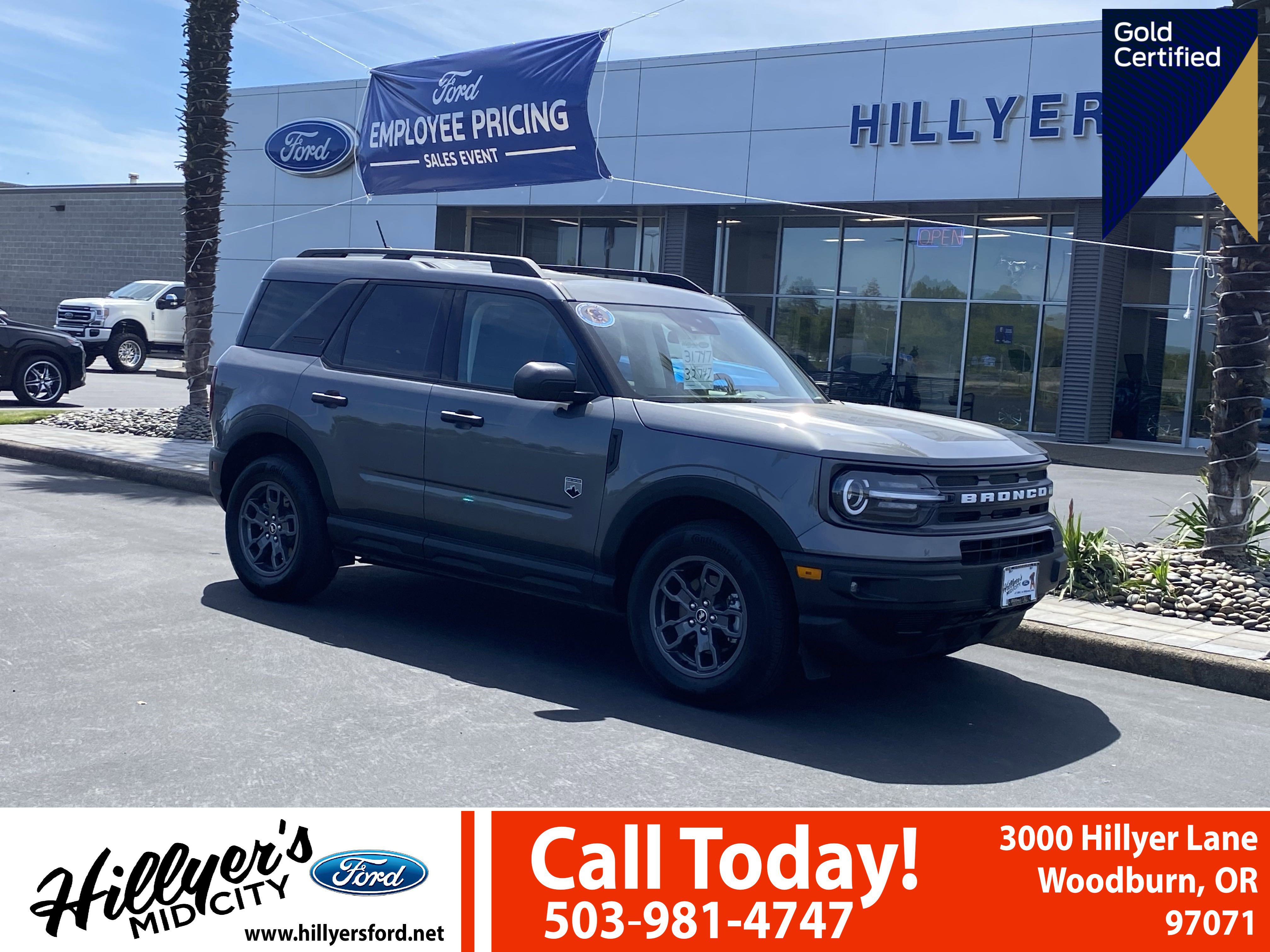 Certified 2024 Ford Bronco Sport Big Bend w/ Convenience Package