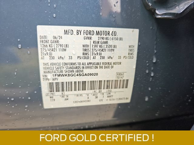 Certified 2025 Ford Explorer ST AWD/4WD image 34