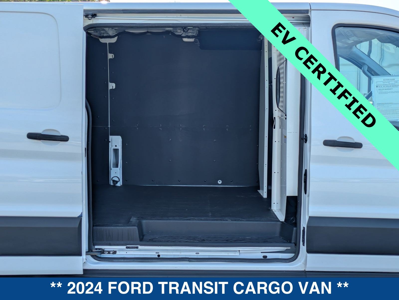 Certified 2024 Ford Transit 350 Low Roof w/ Load Area Protection Package RWD image 15