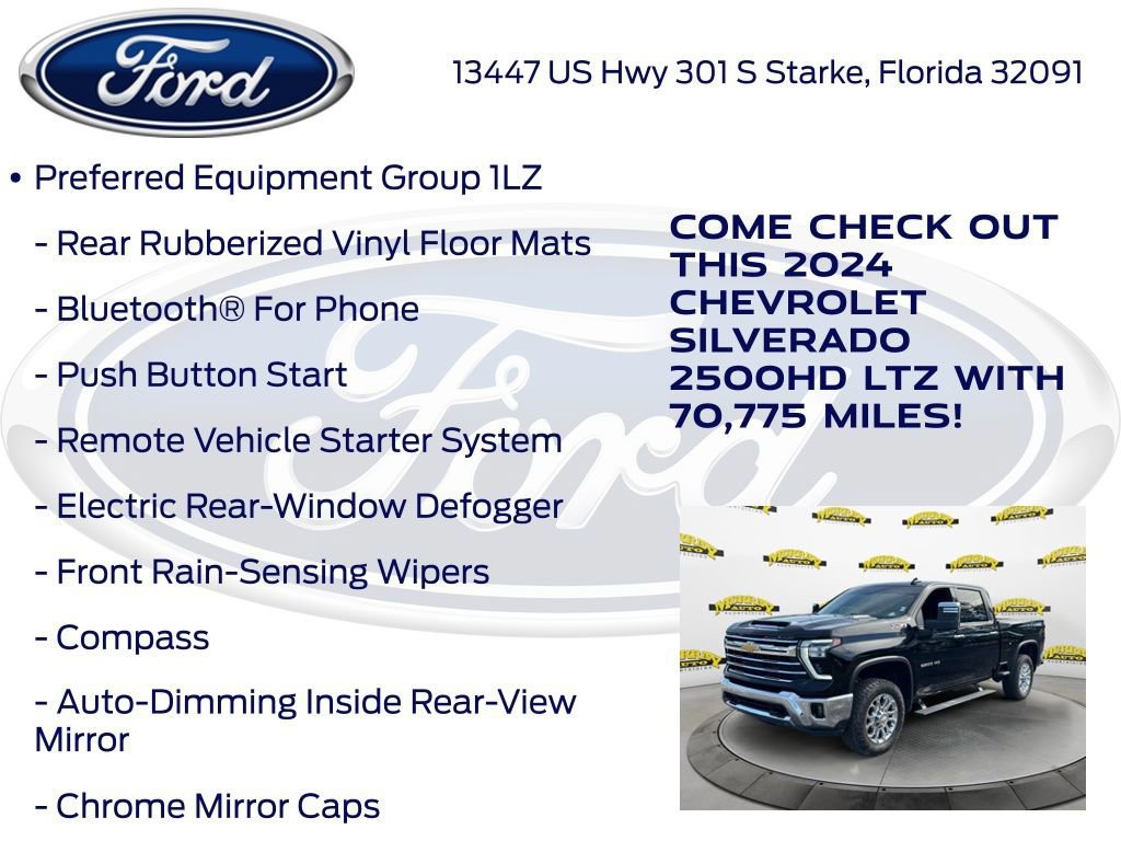 Used 2024 Chevrolet Silverado 2500 LTZ w/ LTZ Plus Package image 25