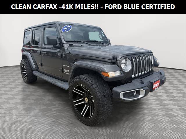 Used 2020 Jeep Wrangler Unlimited Sahara w/ Uconnect 4C Nav & Sound Group
