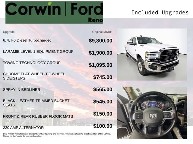 Used 2020 RAM 2500 Laramie AWD/4WD image 3