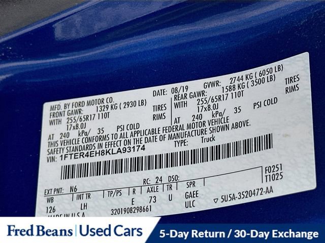 Certified 2019 Ford Ranger XLT w/ Trailer Tow Package image 32