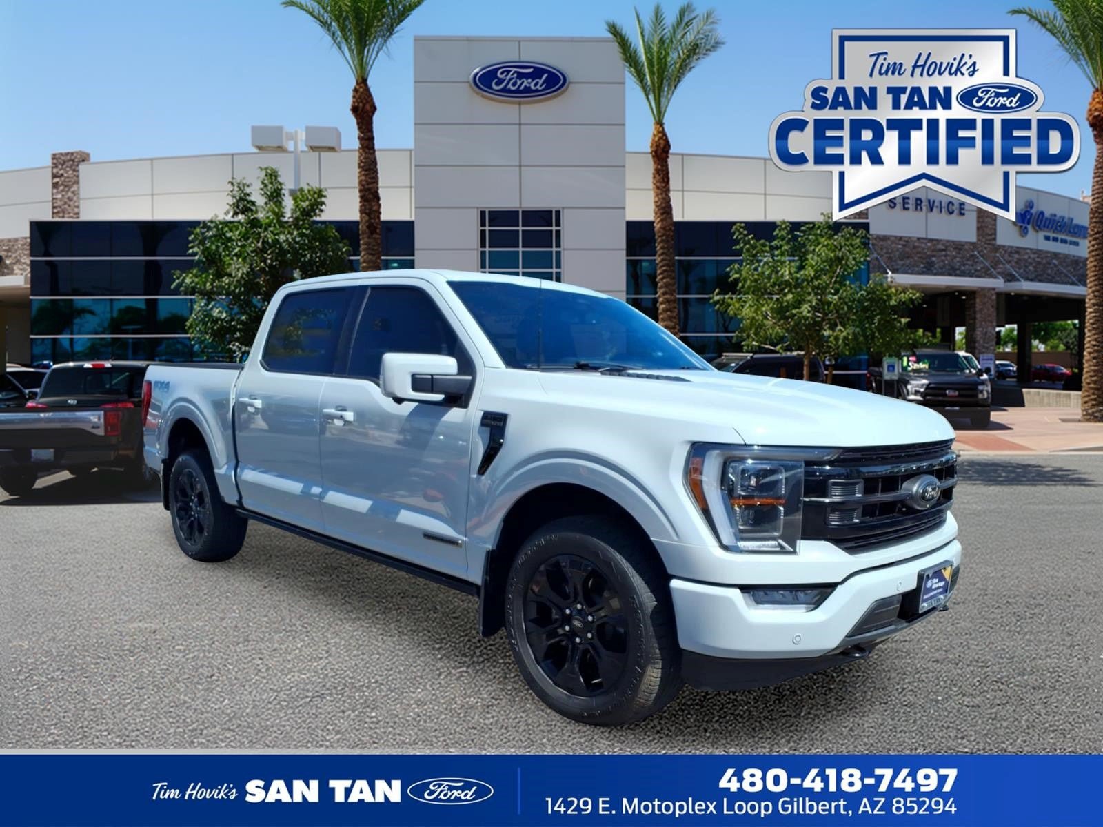 Certified 2023 Ford F150 Lariat w/ Equipment Group 502A High