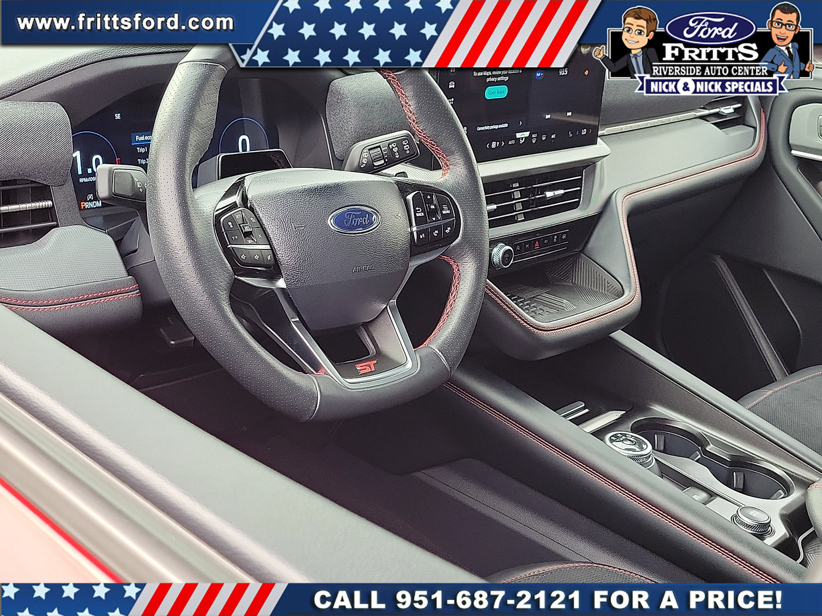 Certified 2025 Ford Explorer ST w/ Sun And Sound Package AWD/4WD image 4