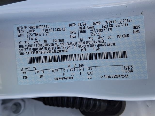 Certified 2024 Ford Ranger XLT w/ FX4 Off-Road Package AWD/4WD image 28