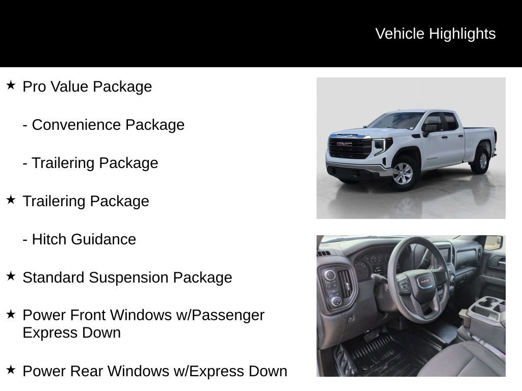 Used 2023 GMC Sierra 1500 Pro w/ Pro Value Package image 21