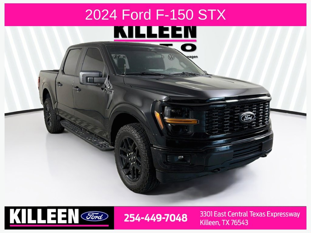 Certified 2024 Ford F150 STX w/ STX Black Appearance Package