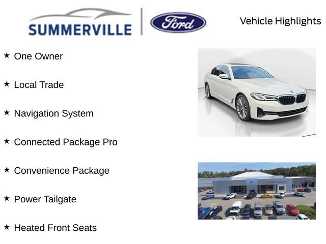 Used 2023 BMW 530i w/ Convenience Package RWD video 2