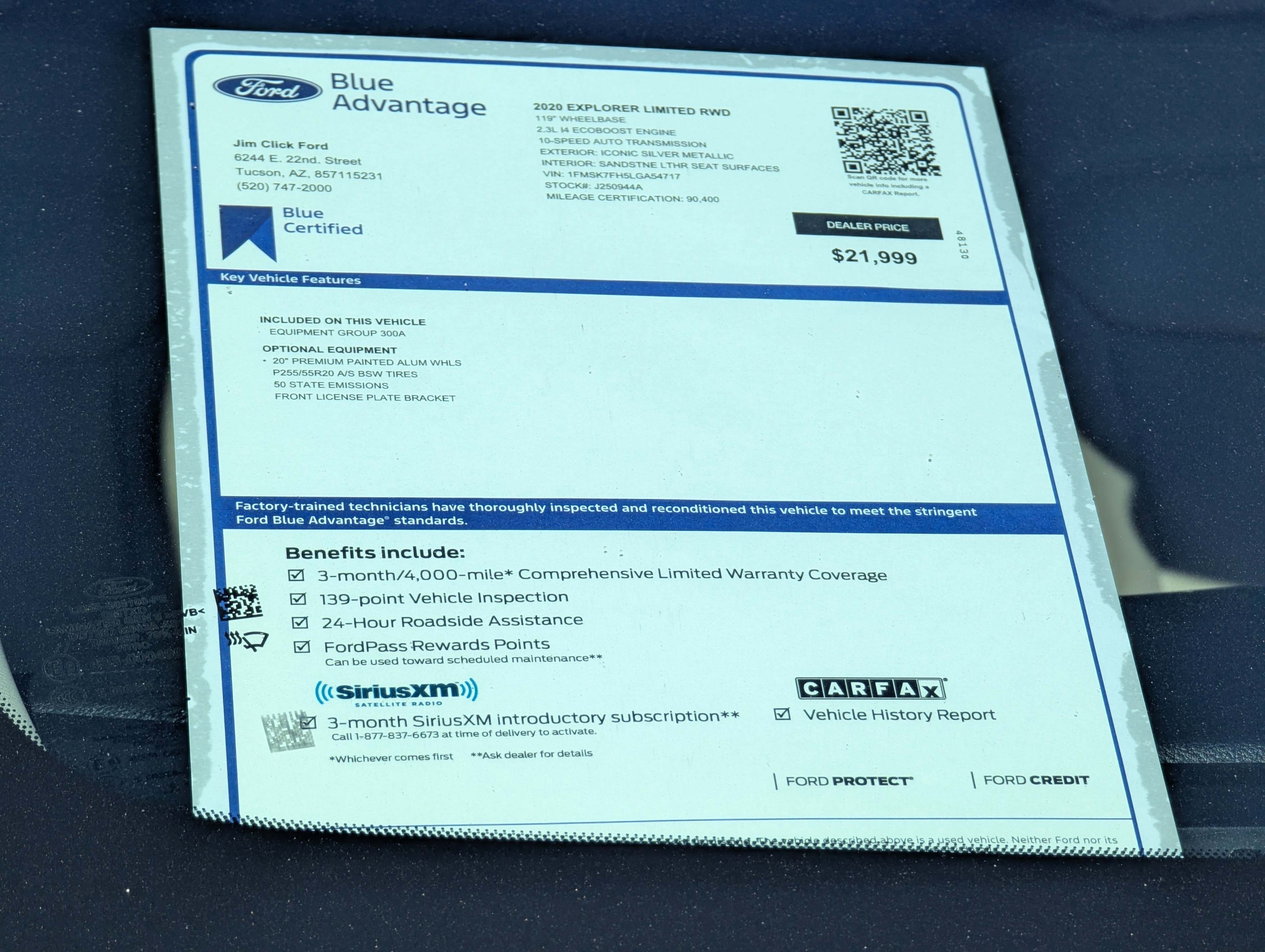 Certified 2020 Ford Explorer Limited image 13