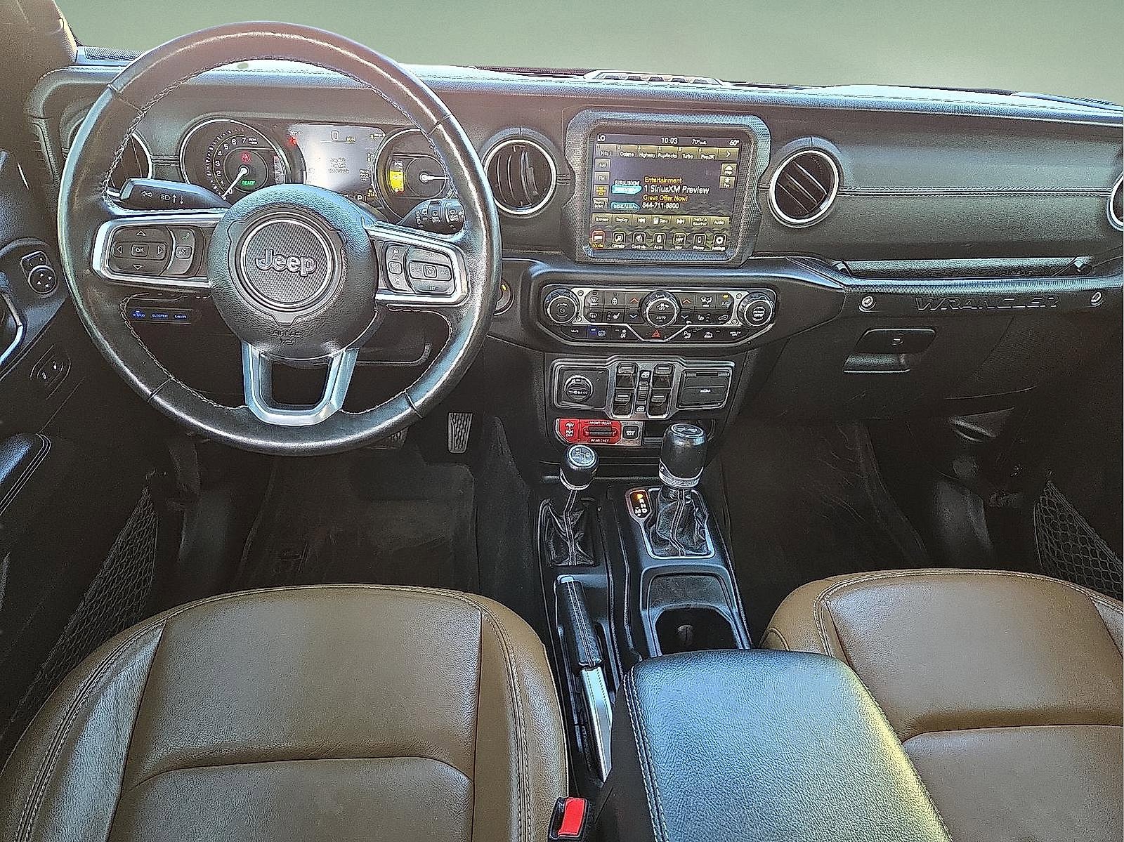 Used 2021 Jeep Wrangler Unlimited Rubicon 4xe w/ Steel Bumper Group image 11