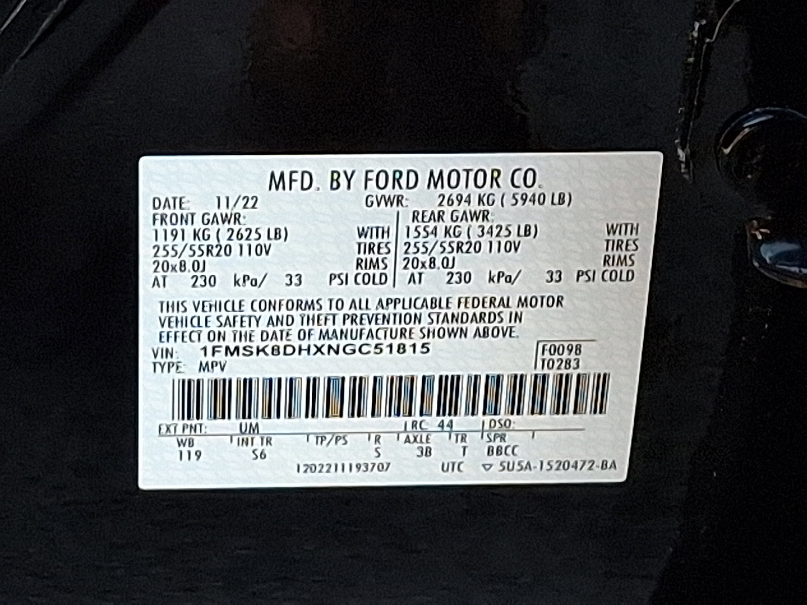 Certified 2022 Ford Explorer XLT w/ Equipment Group 202A image 26