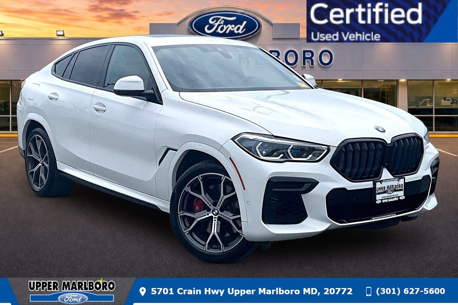 Used 2023 BMW X6 M50i w/ Executive Package AWD/4WD image 1