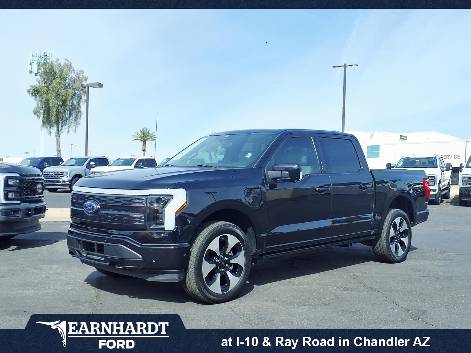 Certified 2023 Ford F150 Lightning Platinum
