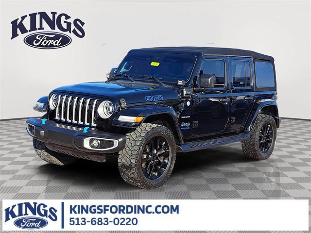 Used 2021 Jeep Wrangler Unlimited Sahara 4xe w/ Safety Group image 1
