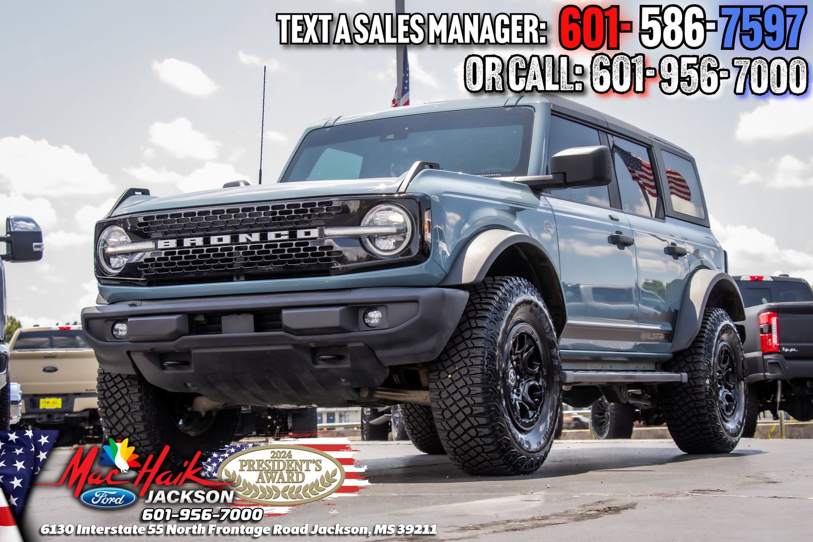 Certified 2022 Ford Bronco Wildtrak AWD/4WD image 6