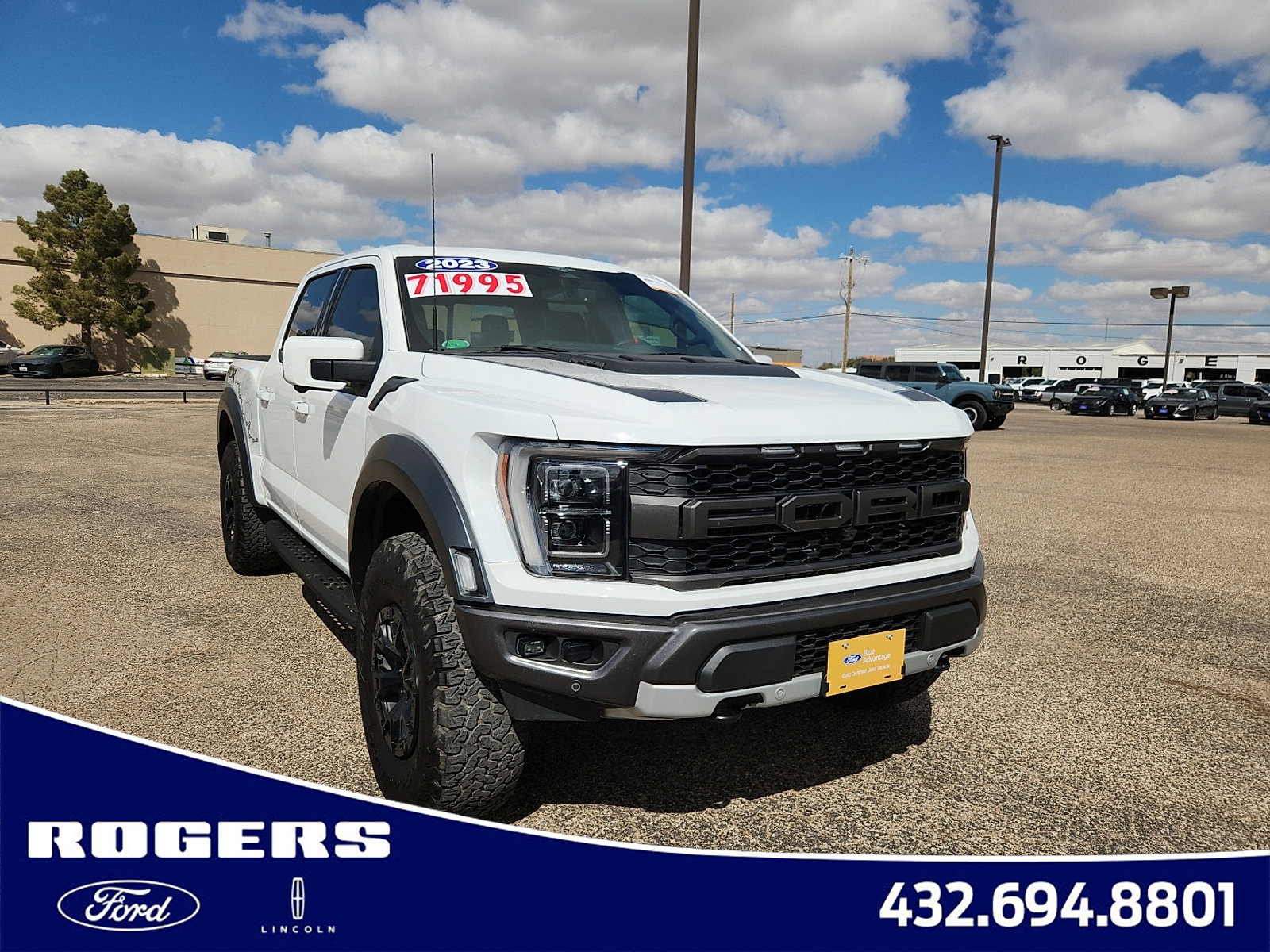 Certified 2023 Ford F150 Raptor w/ Raptor 37 Performance Package