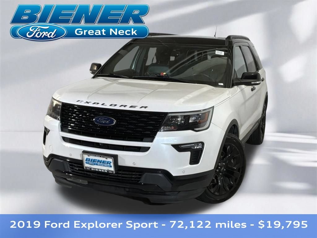 Certified 2019 Ford Explorer Sport w/ Equipment Group 401A AWD/4WD image 1