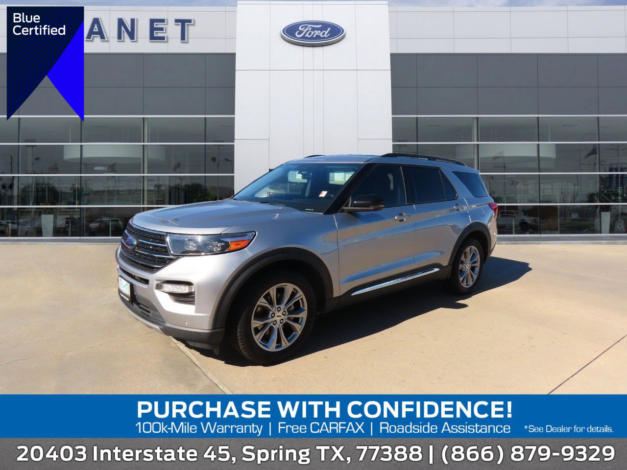 Certified 2022 Ford Explorer XLT w/ Equipment Group 202A