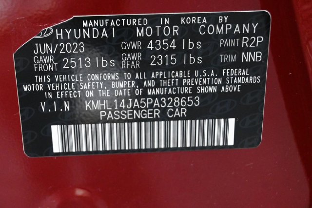 Used 2023 Hyundai Sonata SEL w/ Convenience Package FWD image 36