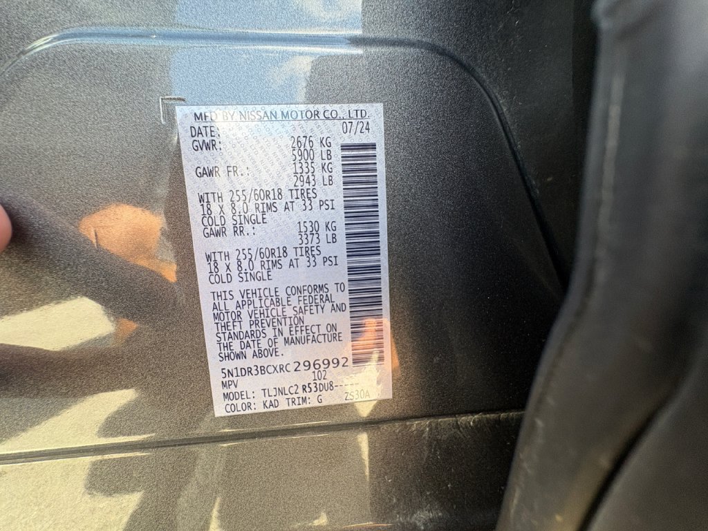 Used 2024 Nissan Pathfinder SV AWD/4WD image 25