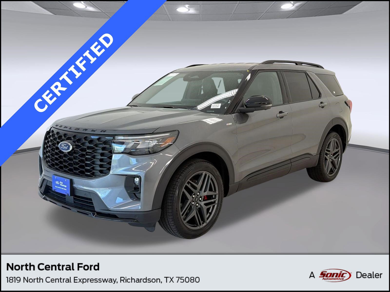Certified 2025 Ford Explorer ST-Line w/ ST-Line Street Pack