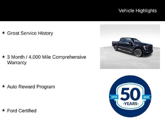 Certified 2021 Ford F150 Lariat w/ Equipment Group 502A High AWD/4WD image 9