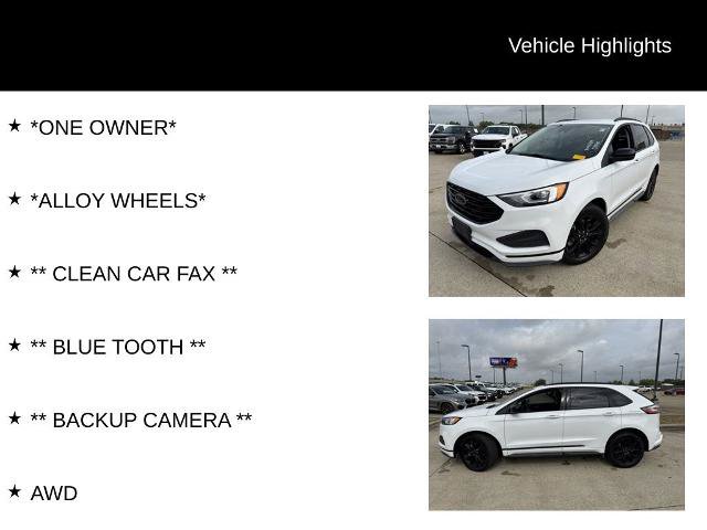 Certified 2022 Ford Edge SE w/ Black Appearance Package AWD/4WD image 4