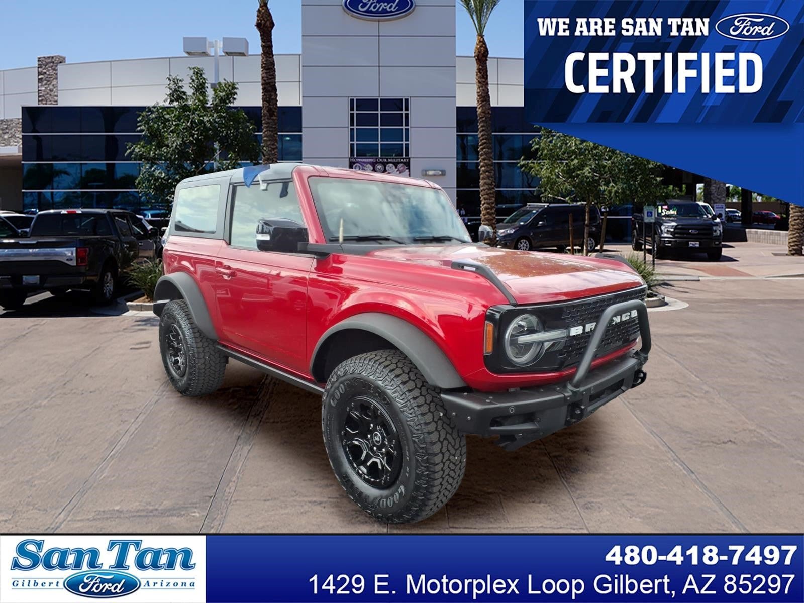 Certified 2021 Ford Bronco First Edition