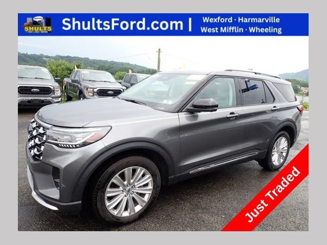 Certified 2025 Ford Explorer Platinum w/ LUX Leather Package AWD/4WD video 1