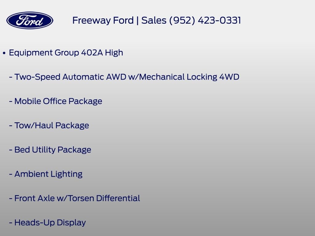 Certified 2025 Ford F150 Tremor w/ Equipment Group 402A High AWD/4WD image 8