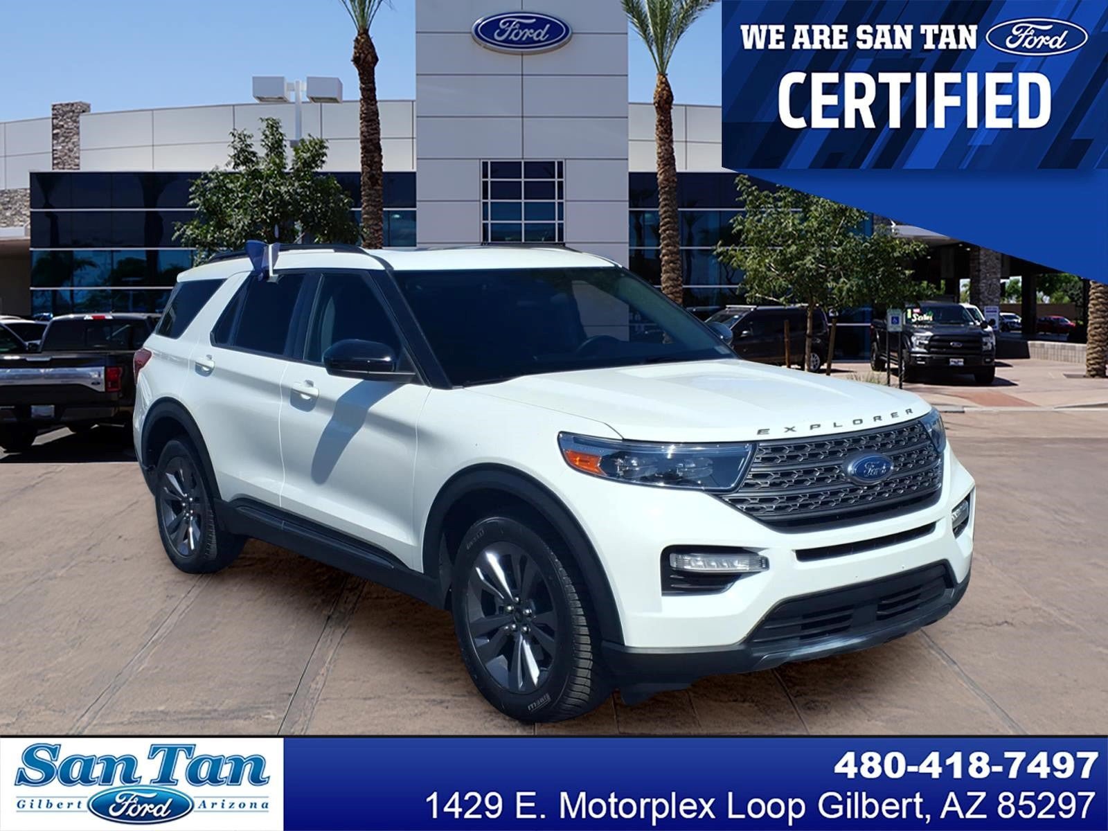Certified 2023 Ford Explorer XLT w/ Equipment Group 202A RWD image 1