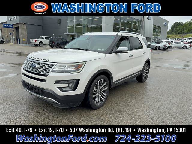 Certified 2017 Ford Explorer Platinum