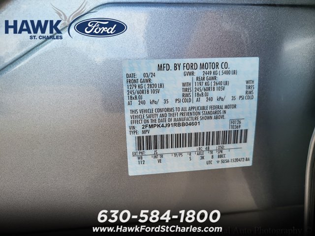 Certified 2024 Ford Edge SEL w/ Convenience Package AWD/4WD image 25
