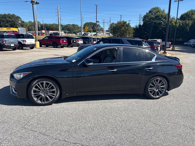 Used 2021 INFINITI Q50 Luxe w/ Cargo Package RWD image 5