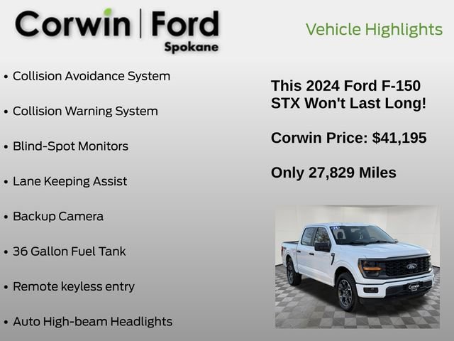 Certified 2024 Ford F150 STX image 12