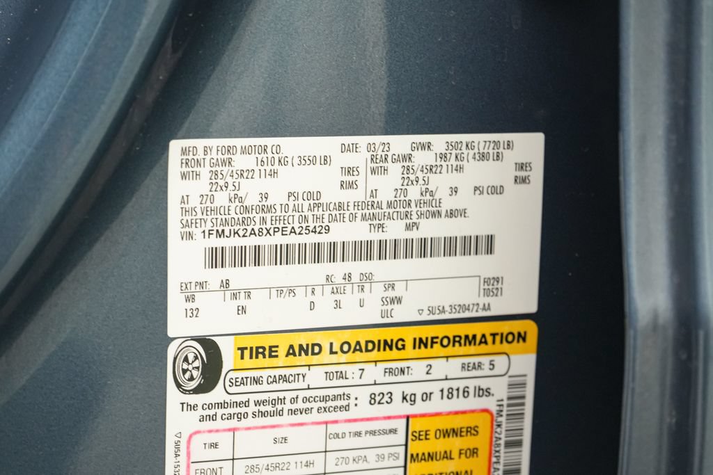 Certified 2023 Ford Expedition Max Limited AWD/4WD image 29