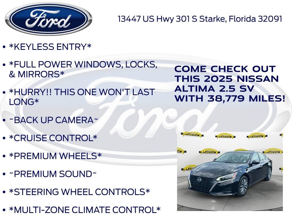 Used 2025 Nissan Altima 2.5 SV FWD image 12