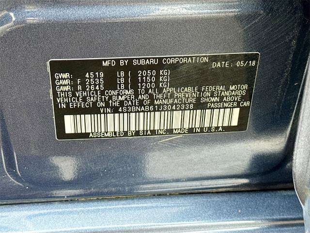 Used 2018 Subaru Legacy 2.5i image 23