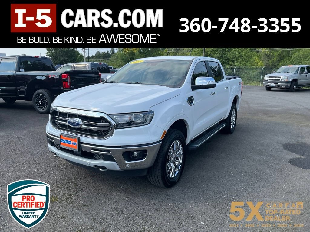 Certified 2019 Ford Ranger Lariat w/ Equipment Group 501A Mid