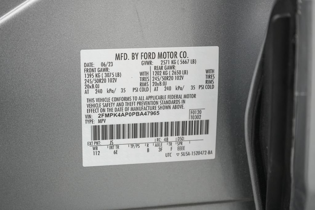 Certified 2023 Ford Edge ST AWD/4WD image 30