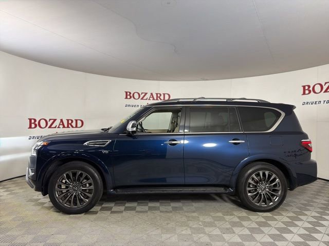 Used 2022 Nissan Armada Platinum w/ Captain's Chairs Package RWD image 2