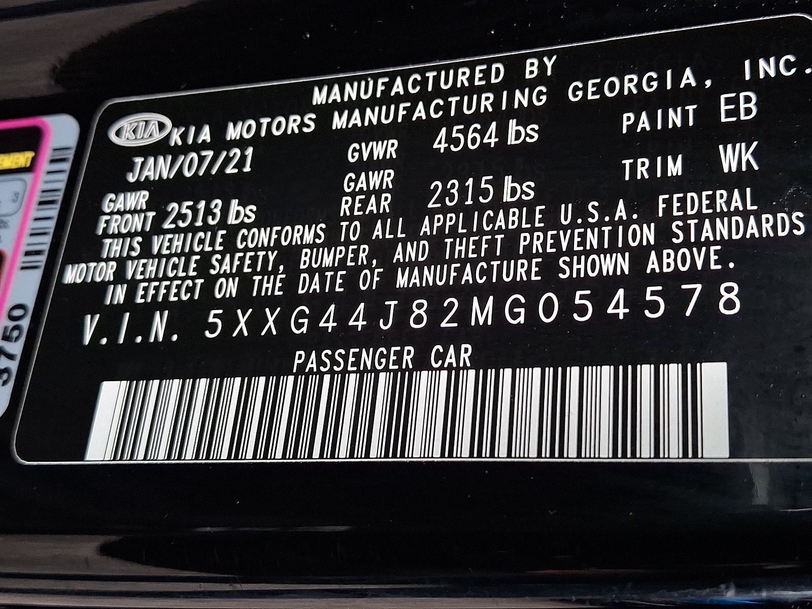 Used 2021 Kia K5 GT w/ Option Group 015 FWD image 27