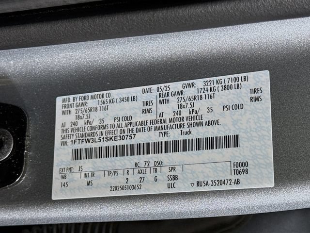Certified 2025 Ford F150 XLT AWD/4WD image 33